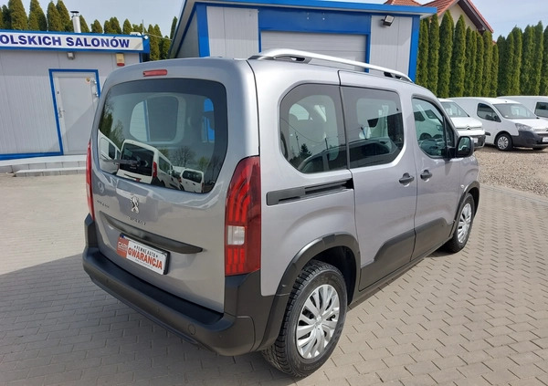 Peugeot Rifter cena 59999 przebieg: 100000, rok produkcji 2020 z Nowe Warpno małe 326